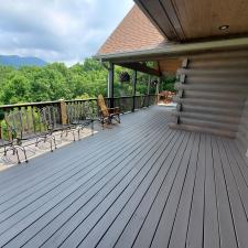 Cabin Staining in Hiawassee, GA 2